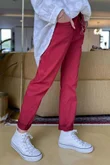 Made in Italy Luxury Smooth Magic Trouser Bordeaux